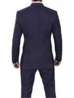 Dark Blue Double Breasted Suit for Men