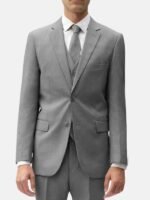 Italian Grey Three-Piece Suit