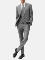 Italian Grey Three-Piece Suit - new arrivals