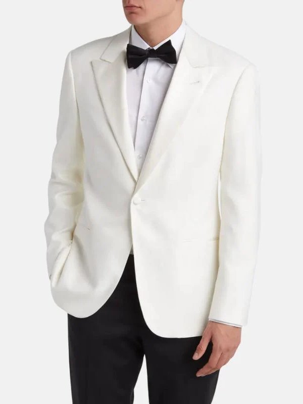 Men's 2-Piece White Suit