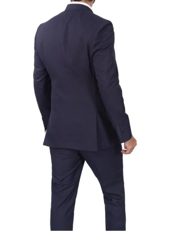 Mens Dark Blue Double Breasted Suit On sale