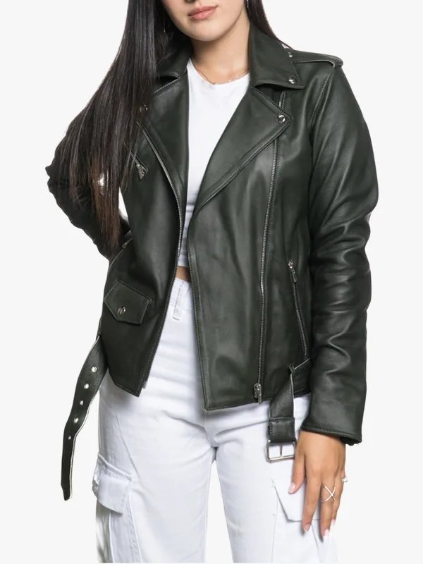 Shop Women Black Biker Jacket Shop Women Black Biker Jacket