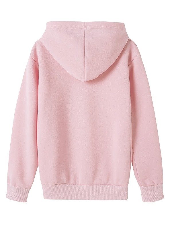 Unisex Pink Fleece Pullover Hoodie Unisex Pink Fleece Pullover Hoodie