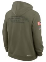 2025 Cleveland Browns Salute To Service Pullover Hoodie
