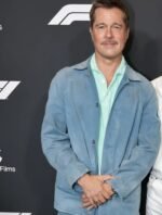 2025 F1 LA Special Screening Brad Pitt Denim Jacket