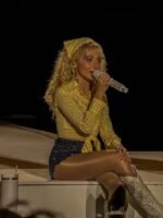 2025 Sabrina Carpenter Austin City Limits Yellow Shirt
