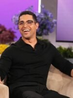 2025 The Jennifer Hudson Show Wilmer Valderrama Black Sweatshirt