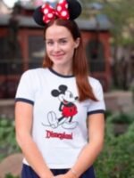 Dancing with the Stars Whitney Leavitt Disneyland T-Shirt