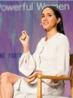 Fortune Most Powerful Women Summit 2025 Meghan Markle White Top