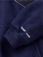 Gap Sandy Liang Bow Oversized Navy Blue Hoodie