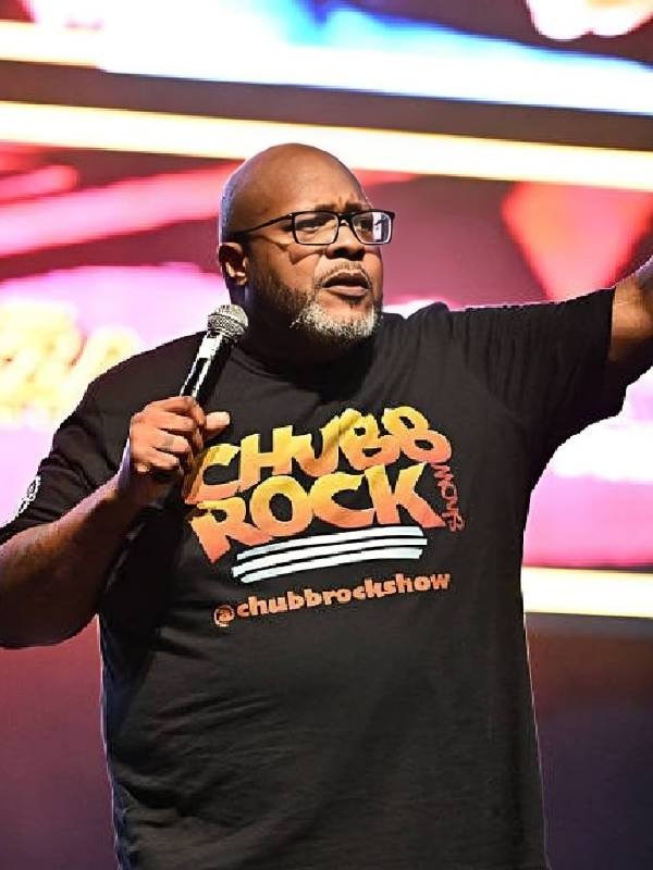James Evans Living Legends Concert Chubb Rock Black Shirt