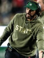 Jay Norvell Colorado STATE Green Pullover Hoodie