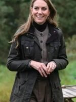 Long Meadow Cider Kate Middleton Military Jacket In Grey