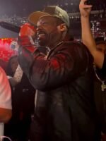 Petite Disco NYC 2025 50 Cent Black Leather Jacket