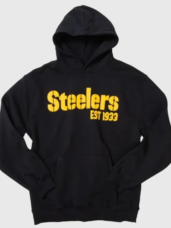 Pittsburgh Steeler Ireland Black Hoodie