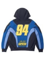 Racing Supreme Fox Blue Hooded Sweatshirt