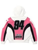 Racing Supreme Fox Pink Hooded Sweatshirt