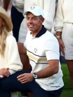 Ryder Cup 2025 Rory McIlroy White Polo Shirt
