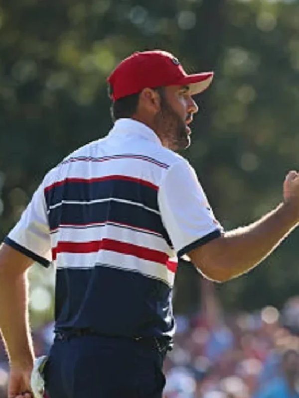Scottie Scheffler Ryder Cup Team USA Polo T-Shirt