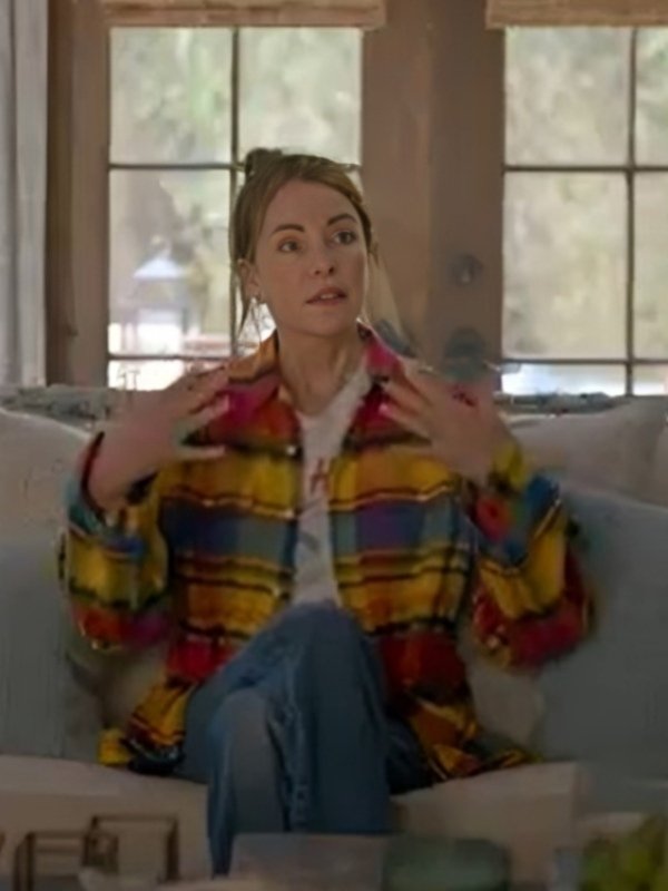 Shrinking S2 Christa Miller Plaid Shirt
