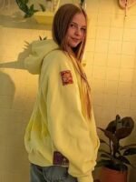 Sincerely yours Salish Matter Yellow Hoodie