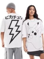 Stacey And Joe Pokemon Pikachu Graphics T-Shirt