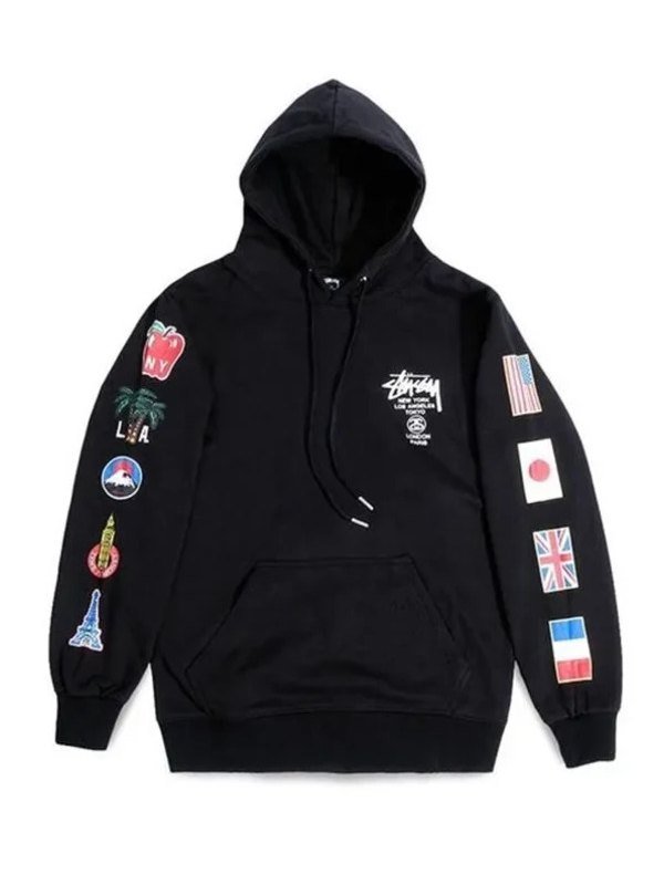 Stussy World Flags Hoodie