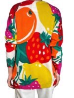 The Great British Bake Off Prue Leith Fruit Printed Sweater on sale