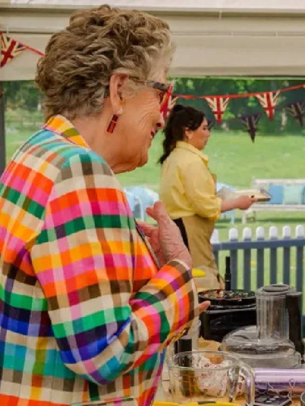 The Great British Bake Off Prue Leith Multicolor Blazer