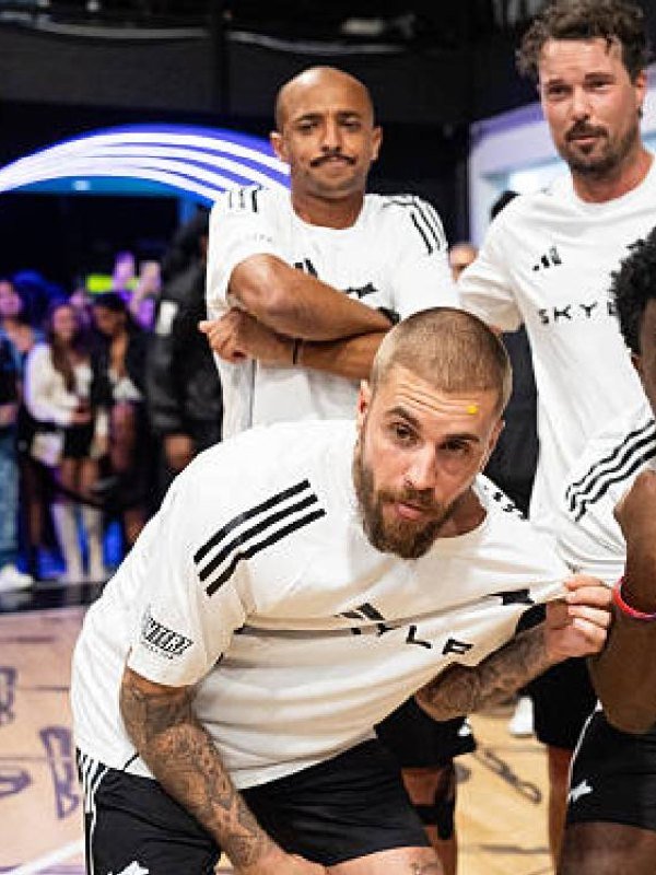 The League Justin Bieber White Pullover Jersey