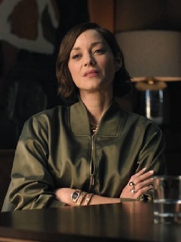 The Morning Show Marion Cotillard Zip-up Bomber Jacket