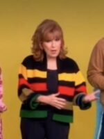 The View 2025 Joy Behar Multicolor Striped Jacket