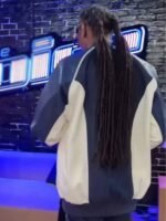 The Voice 2025 Snoop Dogg Blue and White Ziipper Tracksuit