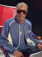 The Voice 2025 Snoop Dogg BlueWhite Ziipper Tracksuit