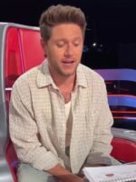 The Voice S28 Niall Horan Textured Shirt