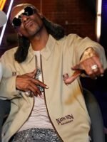 The Voice S28 Snoop Dogg Beige Color zip-up Jacket