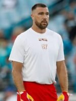 Travis Kelce Kansas City Chiefs 87 White T-Shirt Unisex