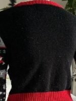 Unisex-A Royal Icing Christmas Ellise Roth Penguins Graphic Sweater