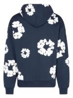Unisex Denim Tears Pullover Hoodie Navy