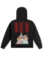 Zachbryan Quittin Time Tour Black Pullover Hoodie