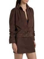 16Arlington Erco Brown Suede Jacket