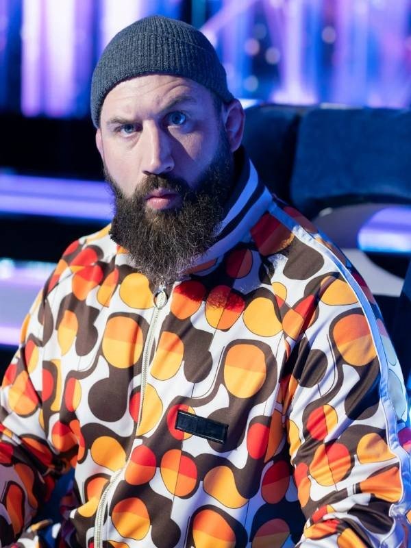 2025 British Podcast Awards Joe Marler Tracksuit