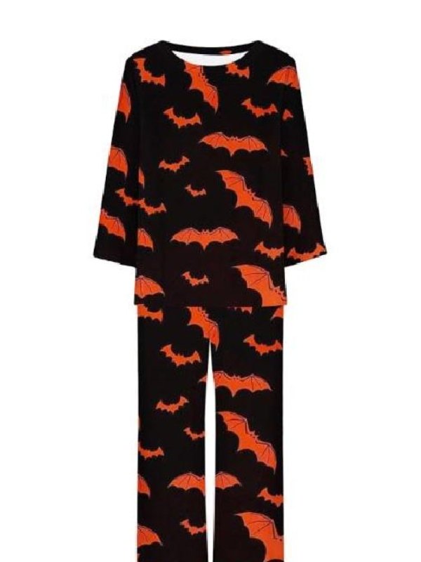 90 Day Fiance Pillow Talk Bat Print Pajamas