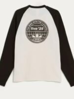 Adidas x Oasis Tour 3-Stripes Cream Color Long Sleeves T-Shirt