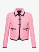 America’s Newsroom 2025 Dana Perino Pink Crop Jacket