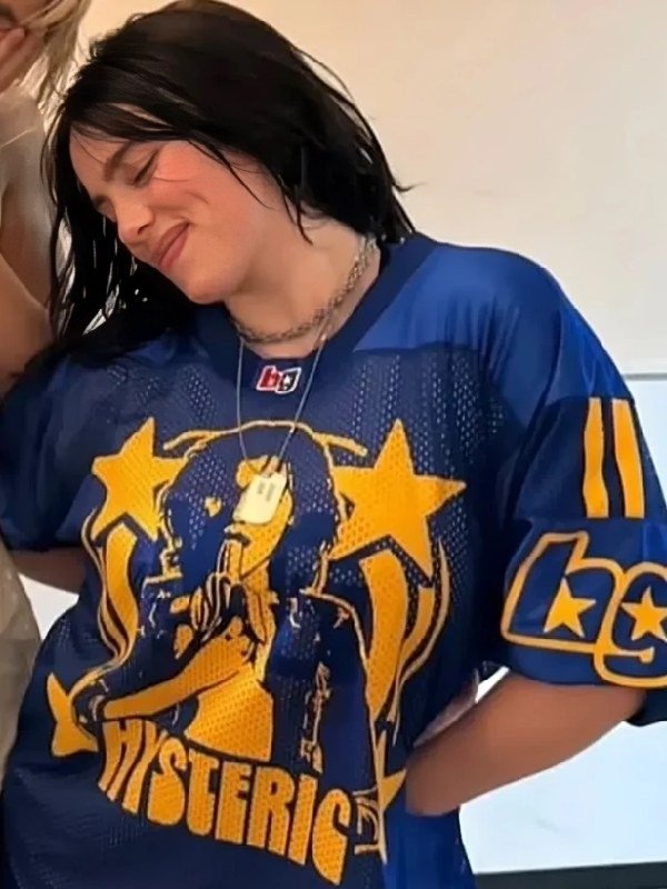 Billie Eilish Hit Me Hard And Soft Tour Tokyo 2025 Blue Jersey