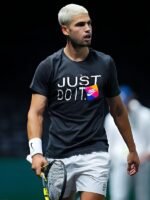 Carlos Alcaraz Rolex Paris Masters 2025 Just Do IT Printed T-Shirt