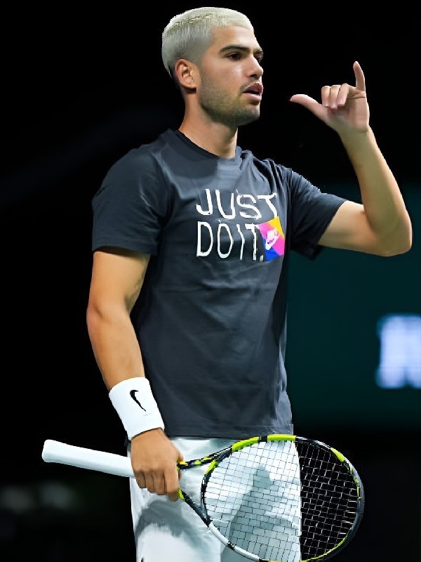 Carlos Alcaraz Rolex Paris Masters 2025 Just Do IT T-Shirt