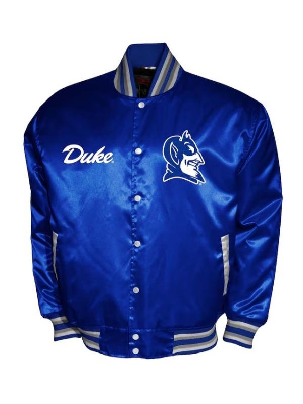 Duke Blue Devils Tide Club Satin Jacket
