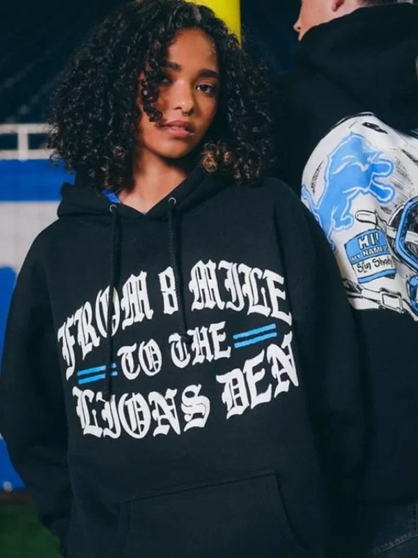 Eminem Detroit Lions Helmet Hoodie-2025